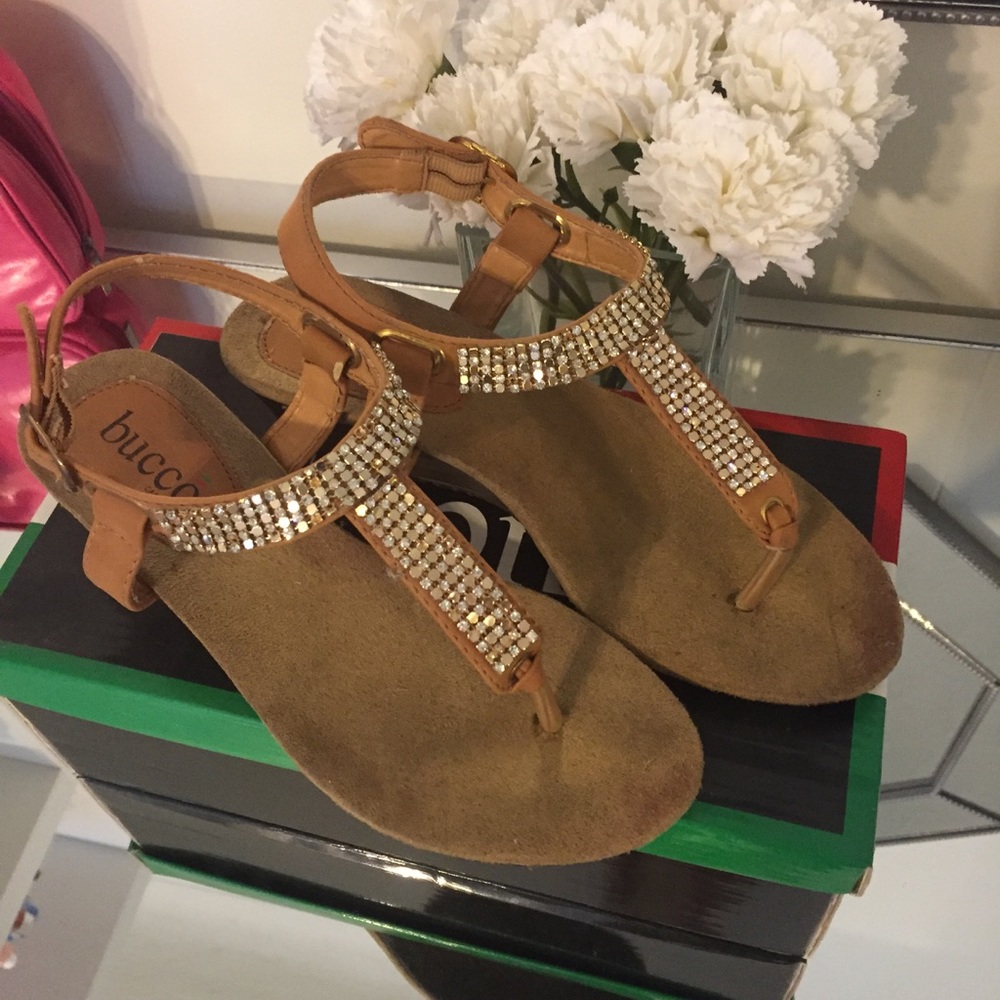 Bucco jeweled sandals - cute wedges